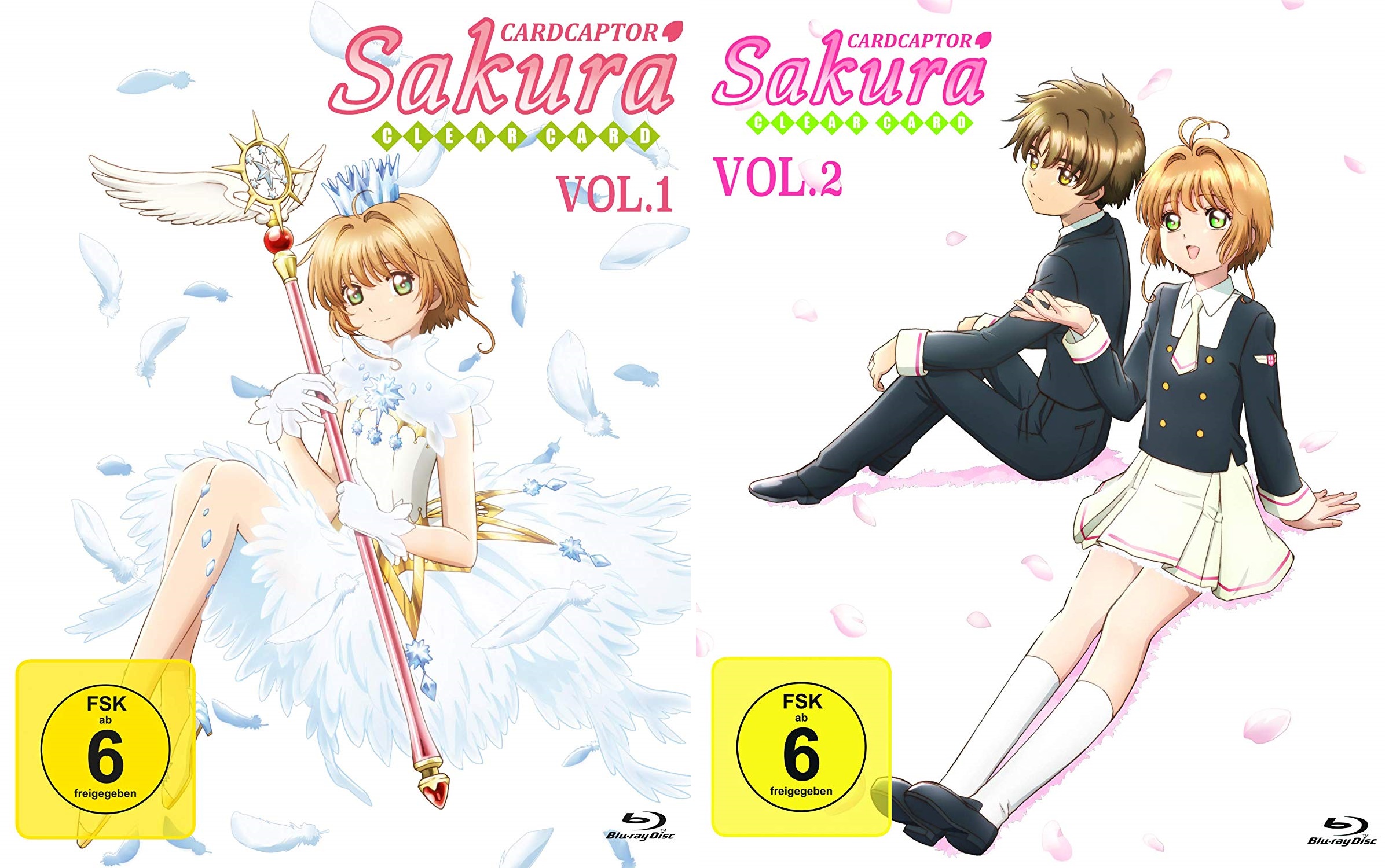 Review: Card Captor Sakura: Clear Card Arc Vol.1+2 (Bluray)