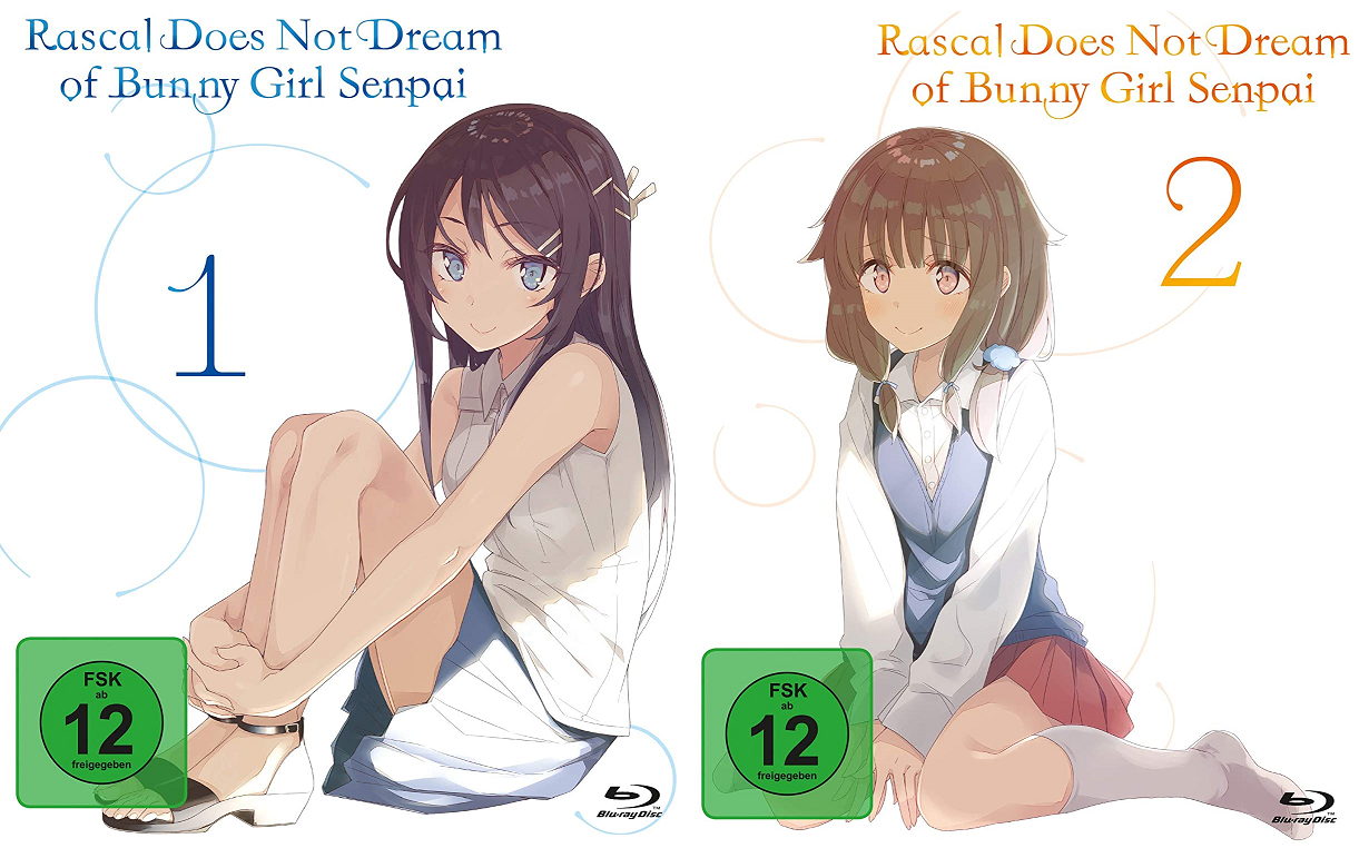 Anime im Test: Rascal does not dream of bunny girl senpai – Vol.1+2 (Bluray)